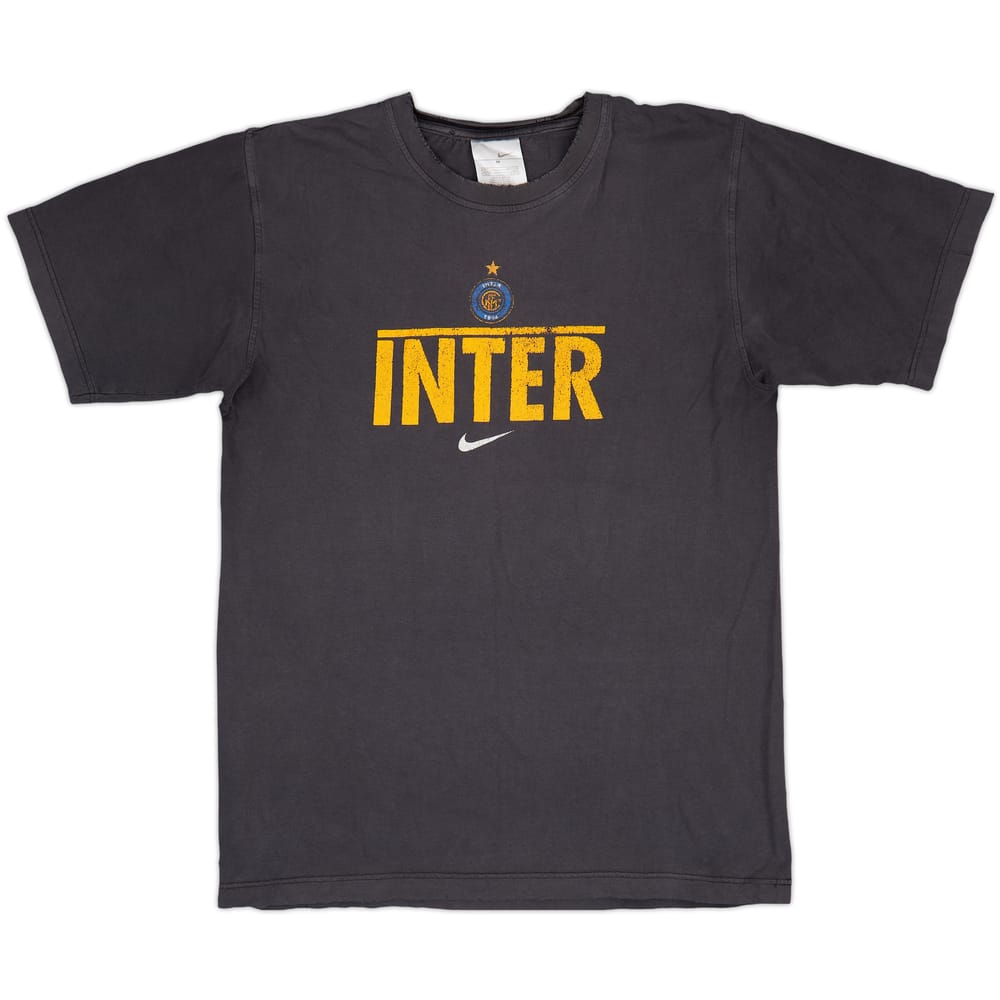 2004-05 Inter Milan Nike Graphic Tee - 5/10 - (M)