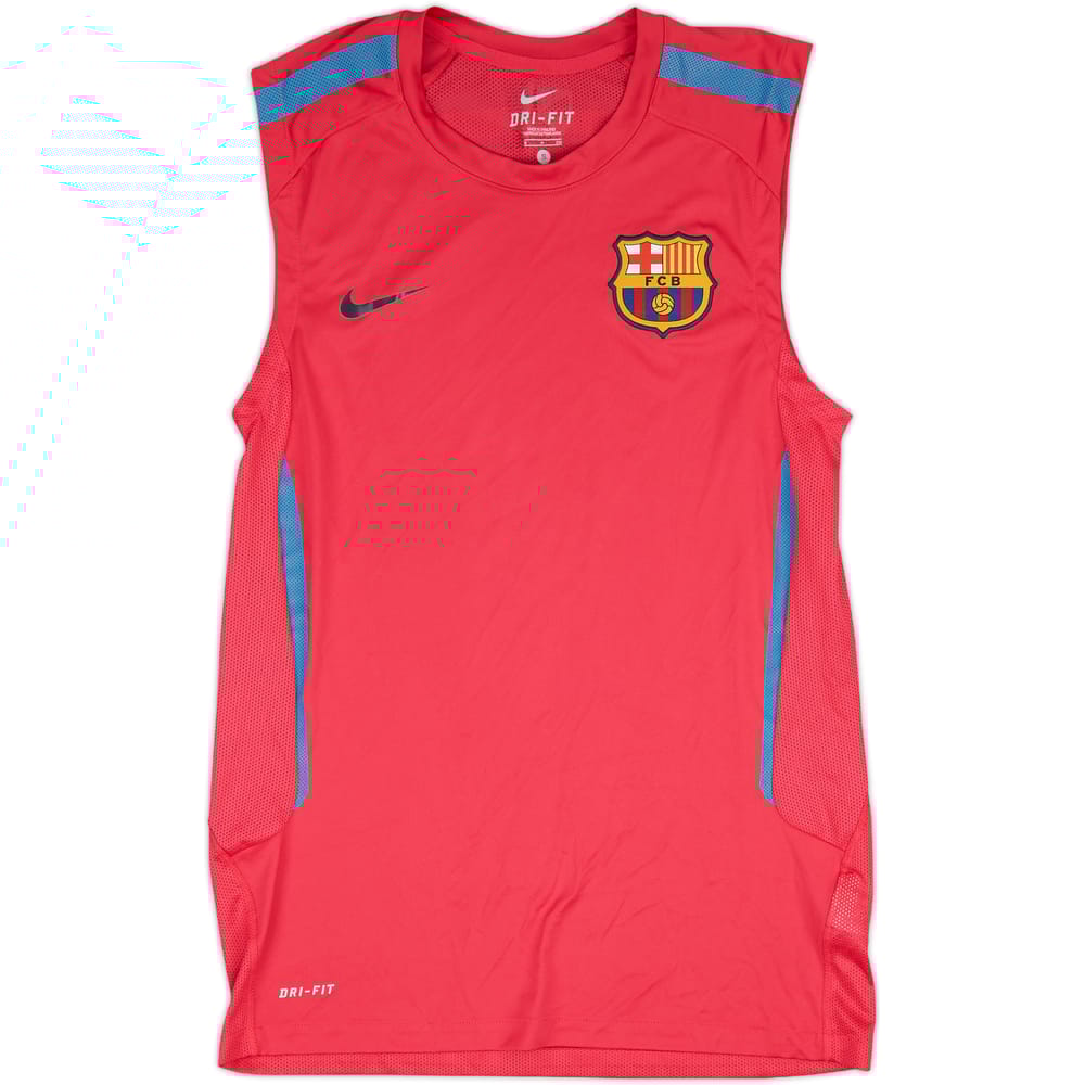 2010-11 Barcelona Nike Training Vest - 8/10 - (S)