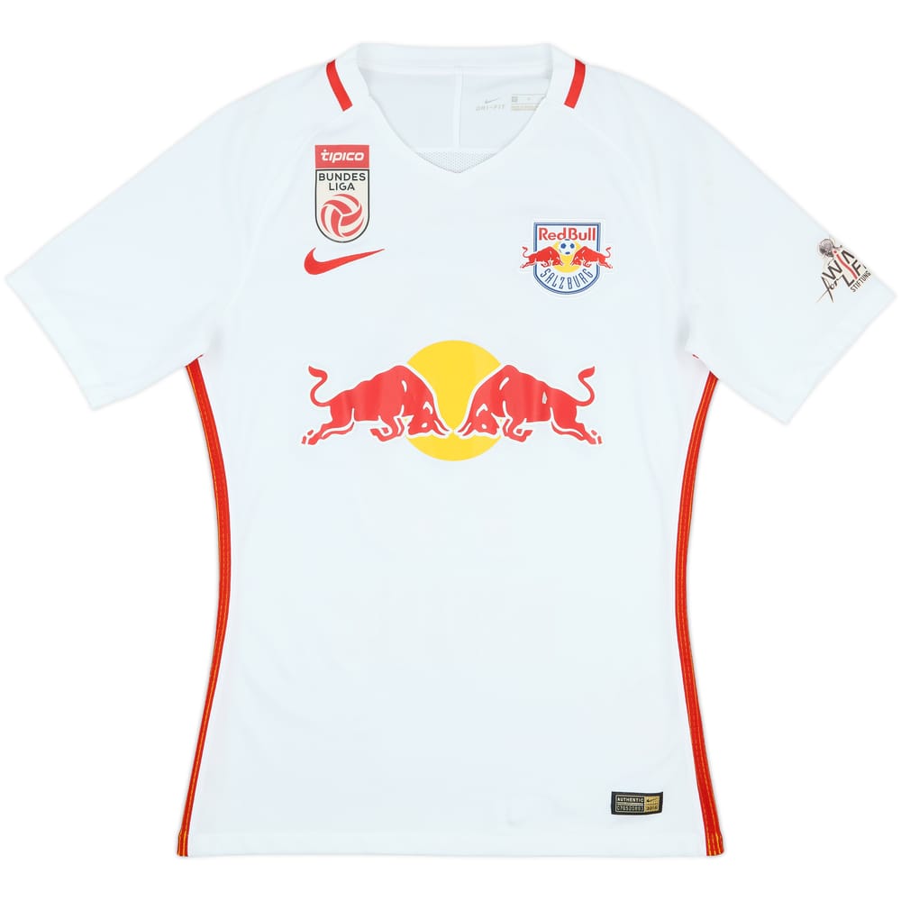 2016-17 Red Bull Salzburg Match Issue Home Shirt Bernardo #95