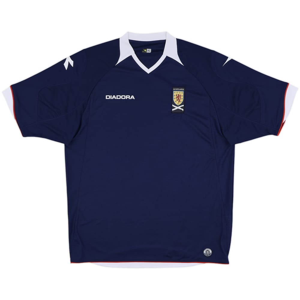 2008-09 Scotland Home Shirt - 9/10 - (XL)