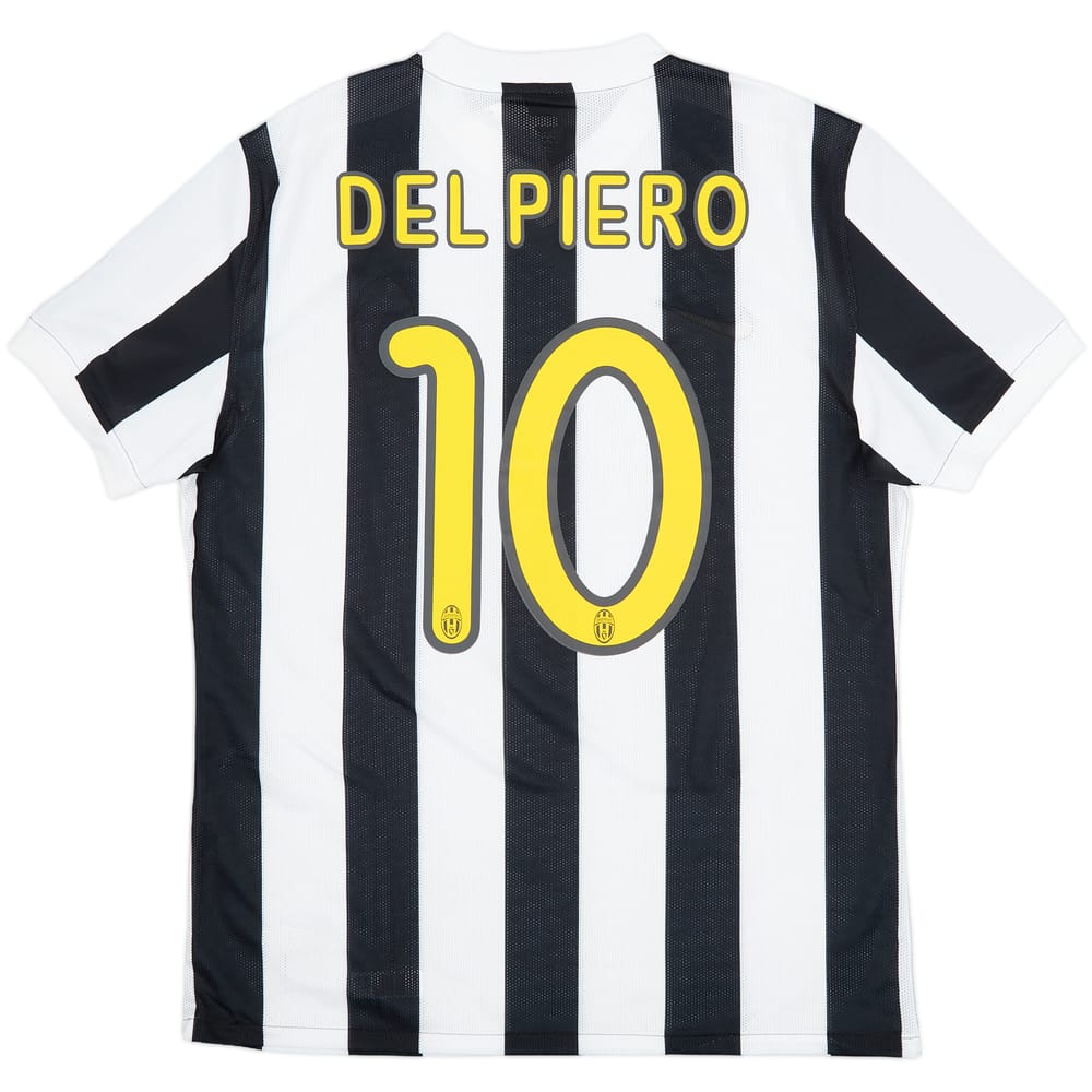 2009-10 Juventus Player Issue Home Shirt Del Piero #10 (L)
