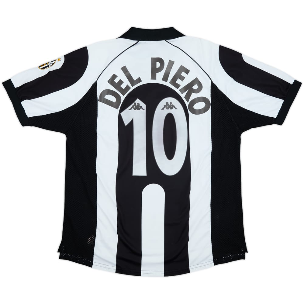 1997-98 Juventus Centenary Home Shirt Del Piero #10 - 7/10 - (XL)