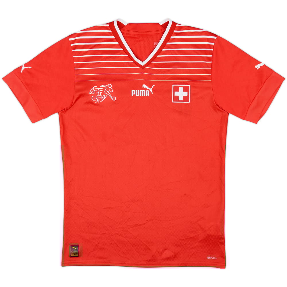 2022-23 Switzerland Home Shirt - 8/10 - (S)