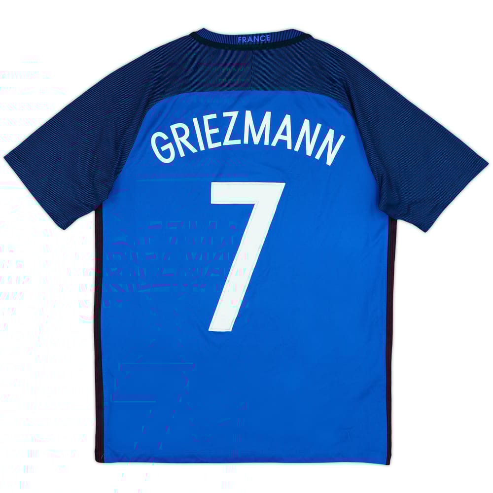 2016-17 France Home Shirt Griezmann #7 - 7/10 - (S)