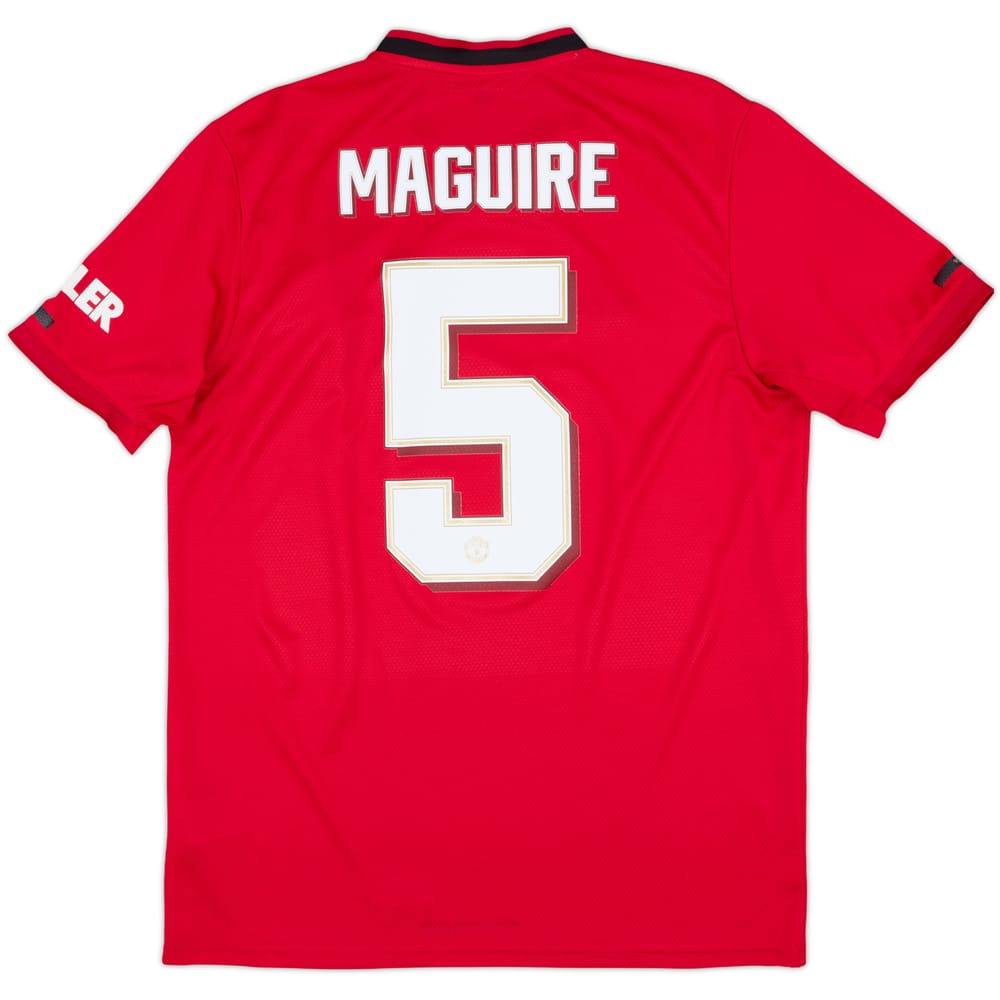 2019-20 Manchester United Home Shirt Maguire #5 - 7/10 - (L)