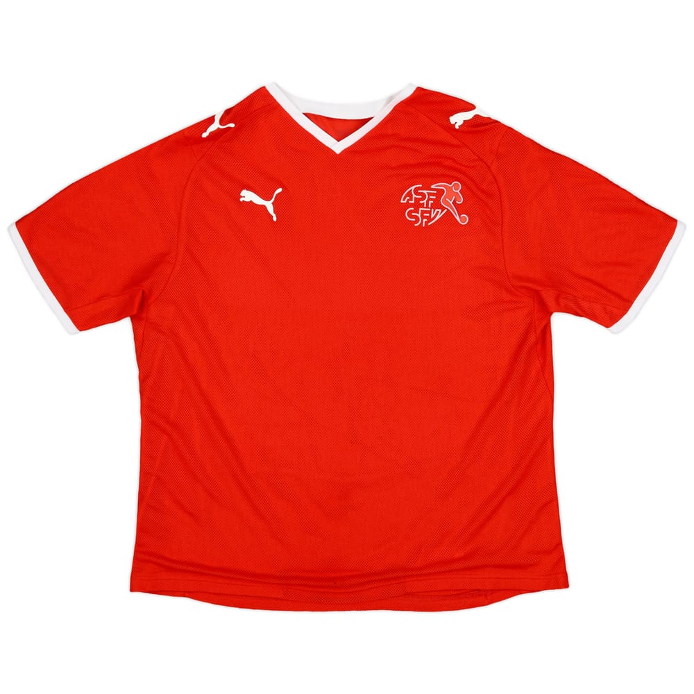 2008-10 Switzerland Home Shirt - 7/10 - (L)