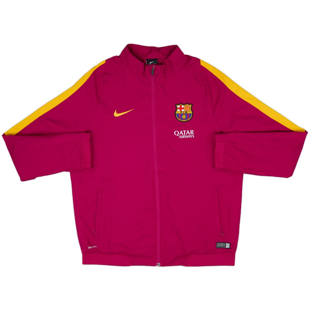 2015-16 Barcelona Nike Track Jacket - 8/10 - (XL.Boys)