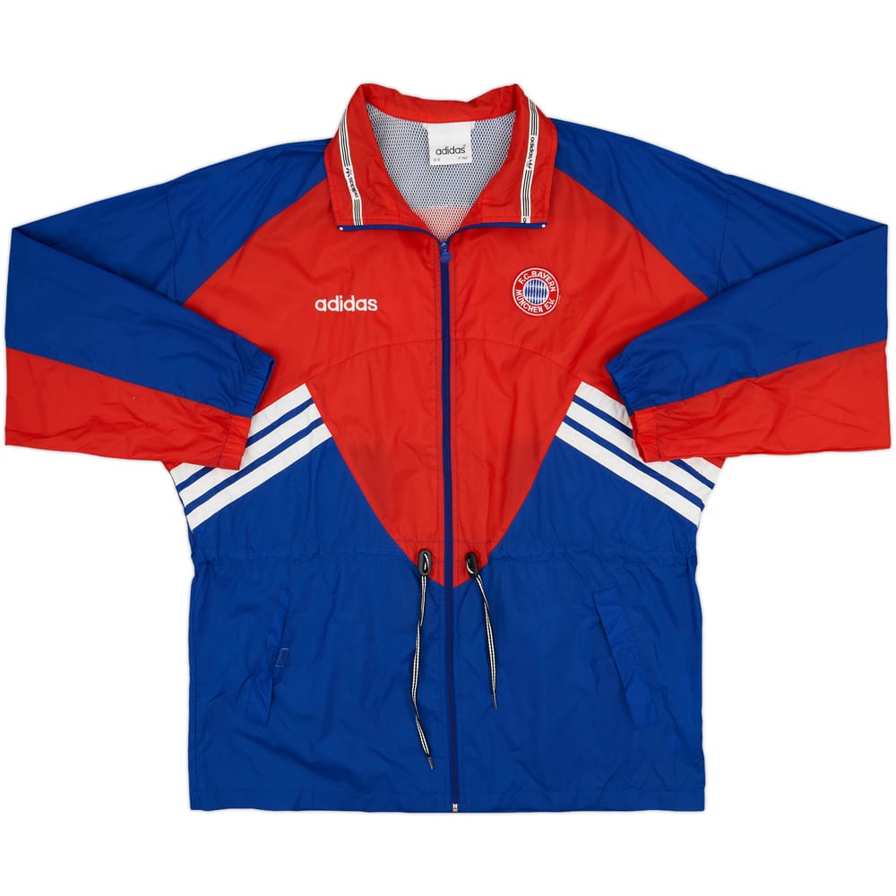 1995-96 Bayern Munich adidas Rain Jacket - 10/10 - (XXL)