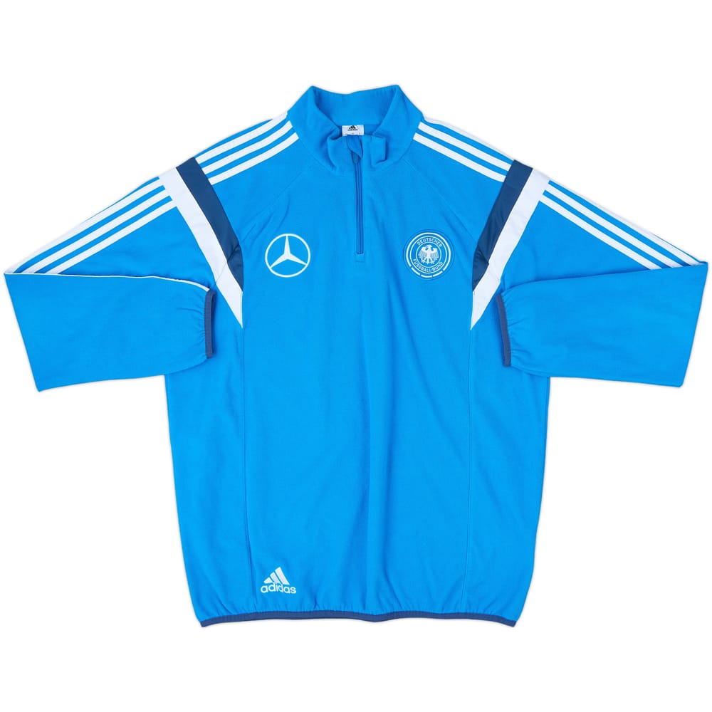 2014-15 Germany adidas 1/4 Zip Fleece Top - 10/10 - (XL)