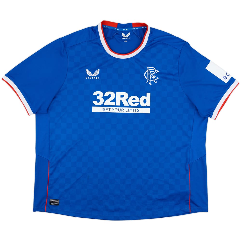 2022-23 Rangers Home Shirt - 9/10 - (4XL)