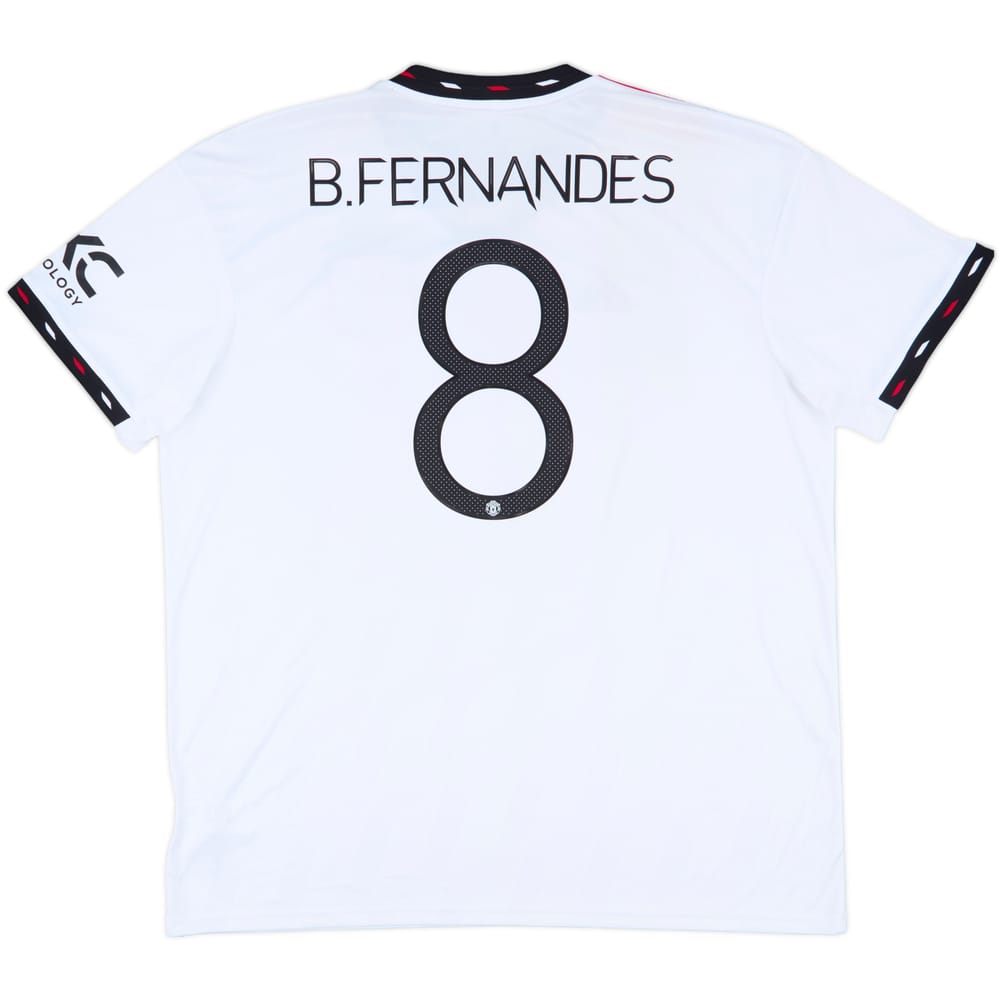 2022-23 Manchester United Away Shirt B.Fernandes #8 - 10/10 - (XXL)
