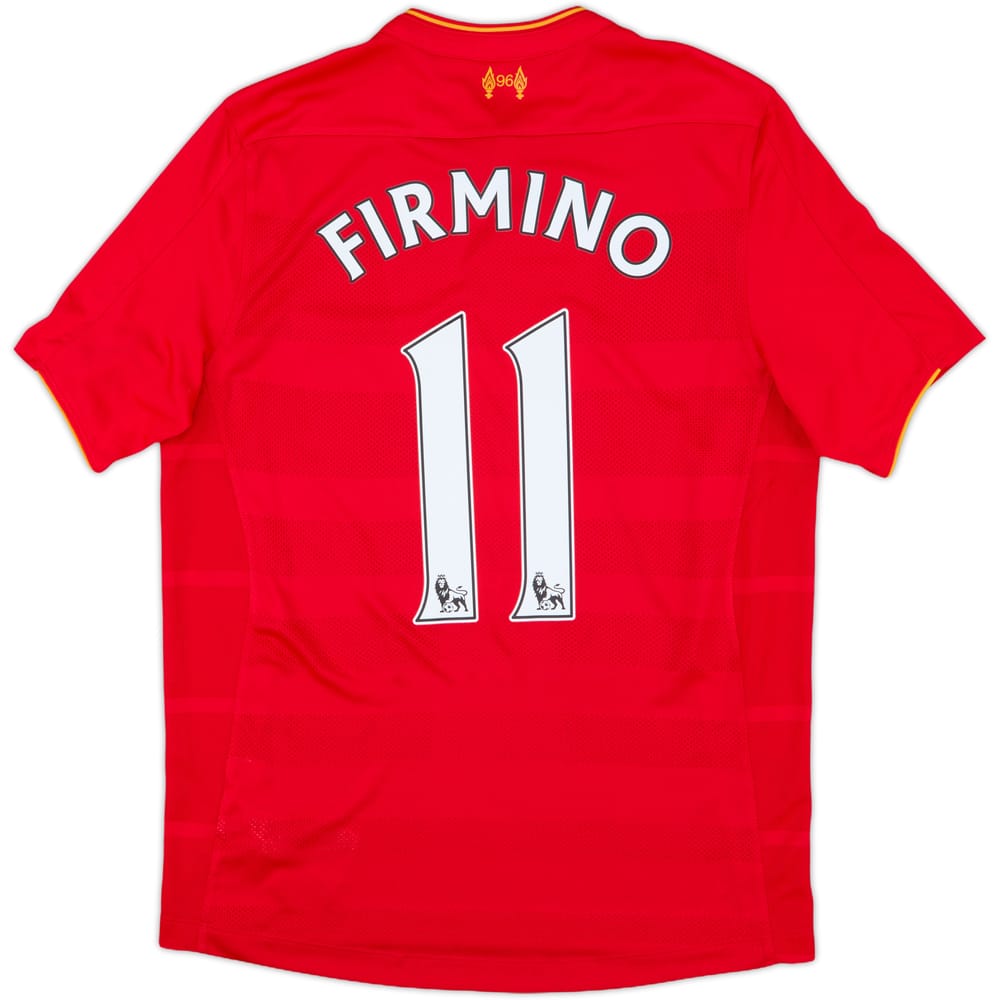 2016-17 Liverpool Home Shirt Firmino #11 - 10/10 - (S)