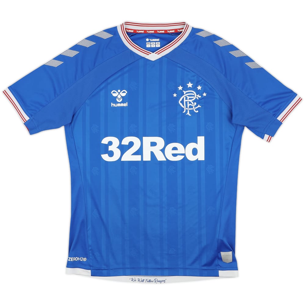 2019-20 Rangers Home Shirt - 9/10 - (S)