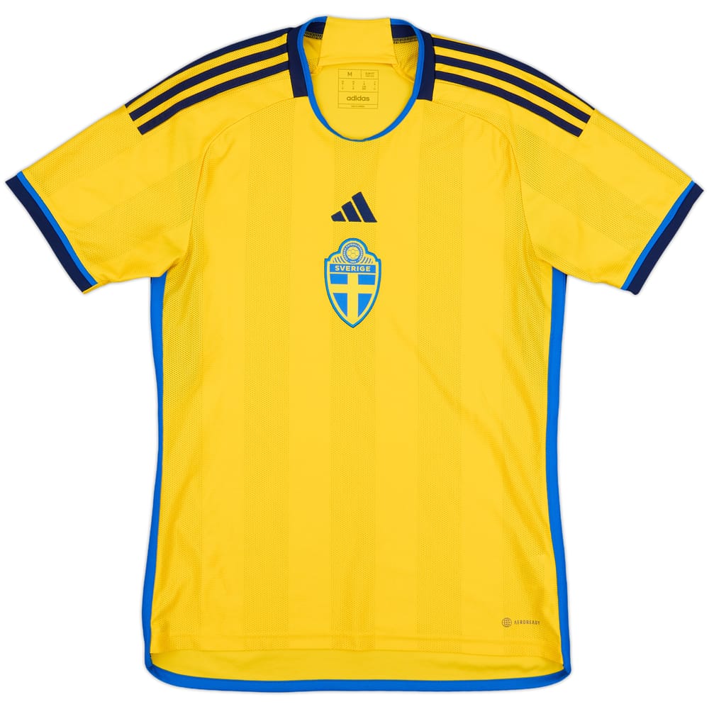 2022-23 Sweden Home Shirt - 10/10 - (M)