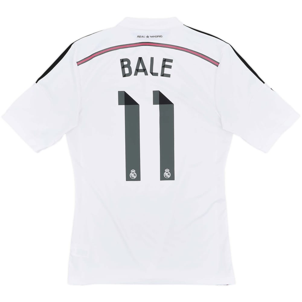 2014-15 Real Madrid Home Shirt Bale #11 - 8/10 - (M)