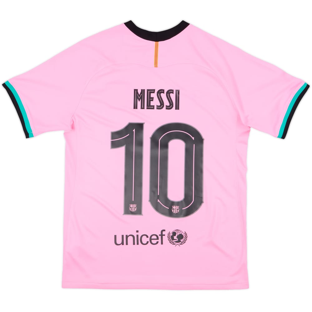 2020-21 Barcelona Third Shirt Messi #10 - 9/10 - (M)
