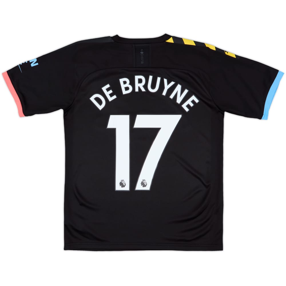 2019-20 Manchester City Away Shirt De Bruyne #17 - 9/10 - (S)