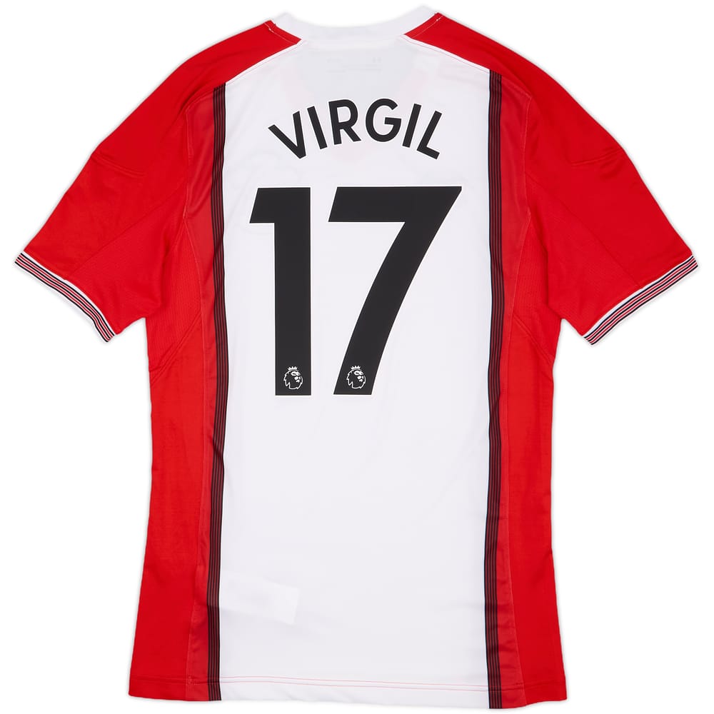 2017-18 Southampton Home Shirt Virgil #17 - 9/10 - (M)