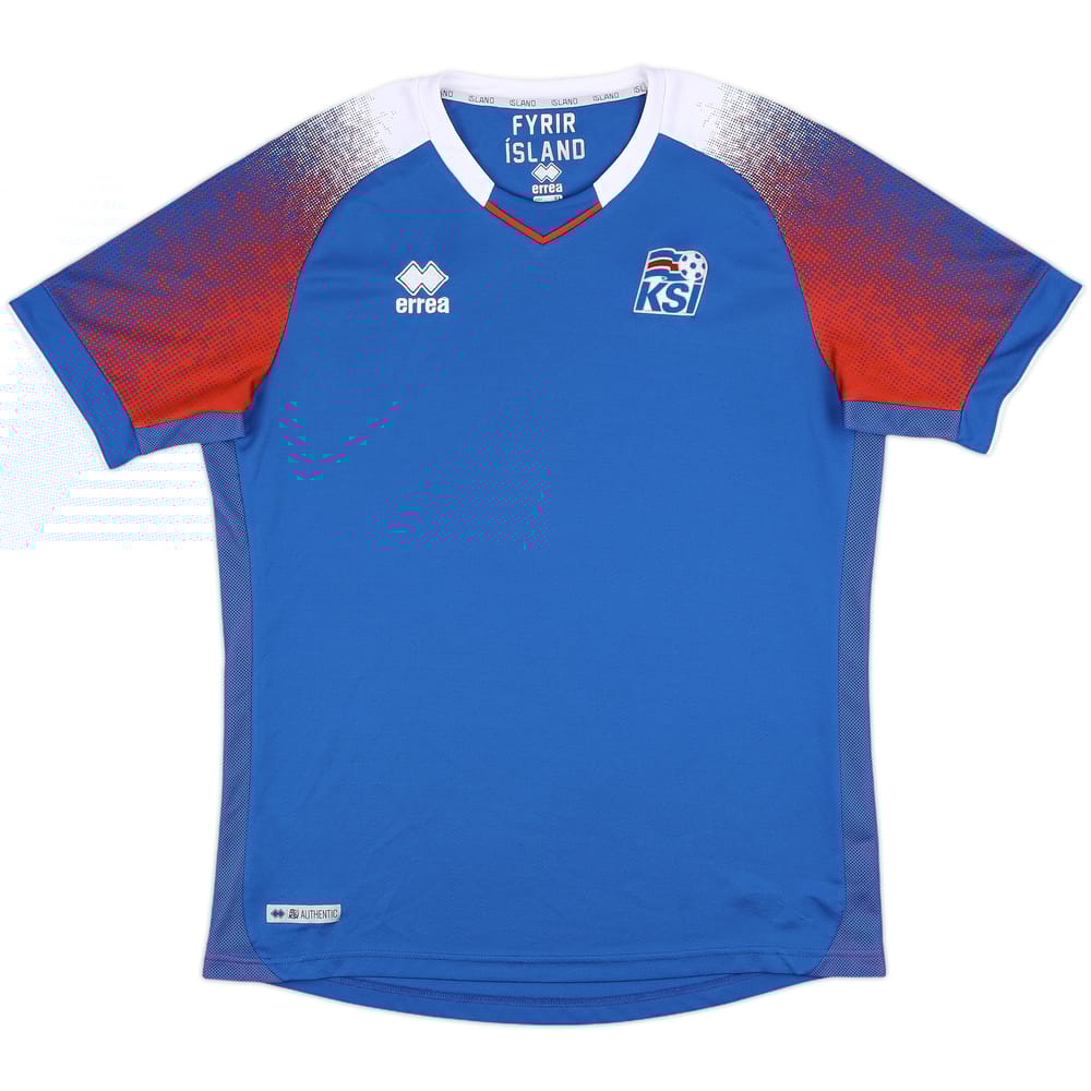 2018-19 Iceland Home Shirt - 9/10 - (XL)