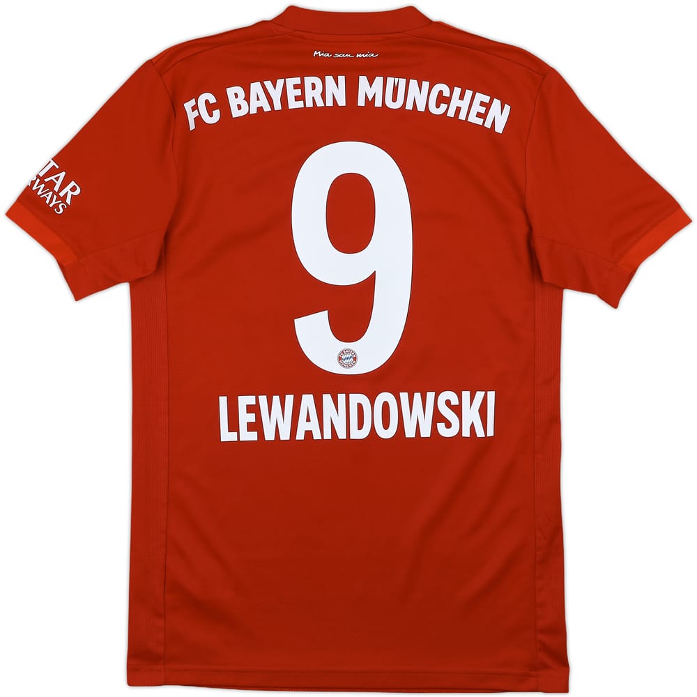 2019-20 Bayern Munich Home Shirt Lewandowski #9 - 8/10 - (XS)