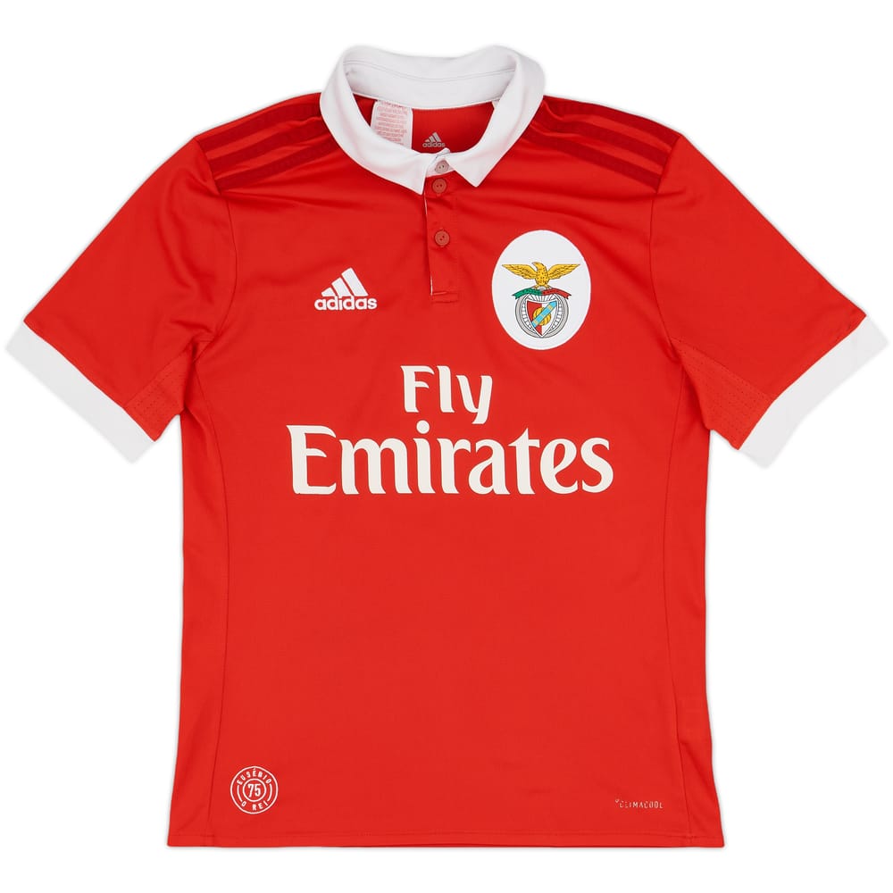2017-18 Benfica Home Shirt - 7/10 - (L.Boys)