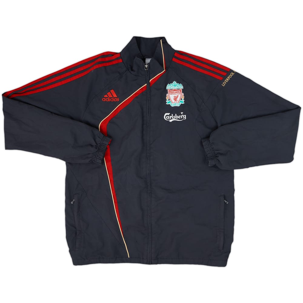 2009-10 Liverpool adidas Track Jacket - 7/10 - (M)