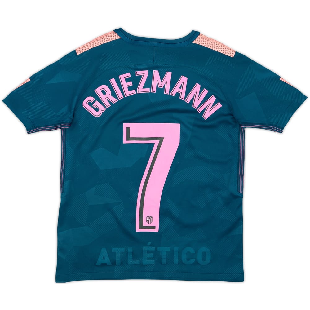 2017-18 Atletico Madrid Third Shirt Griezmann #7 - 8/10 - (M.Boys)