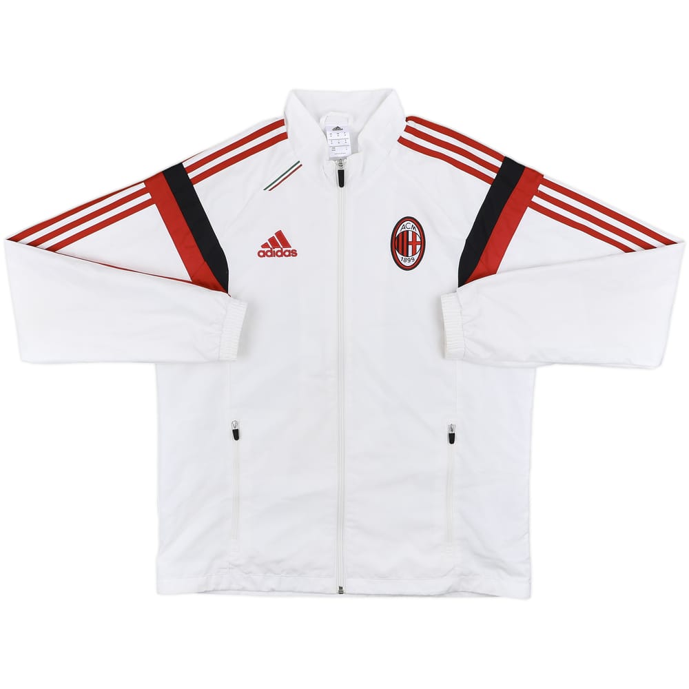 2014-15 AC Milan adidas Track Jacket - 8/10 - (M)
