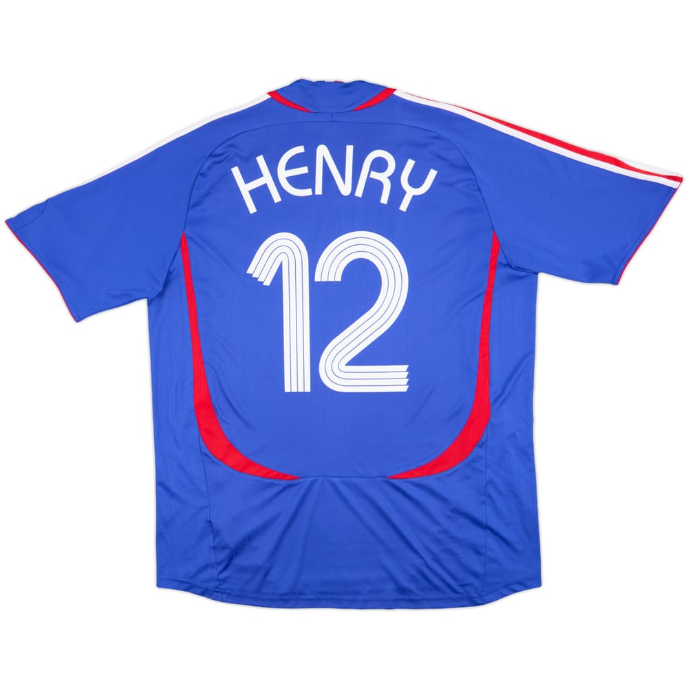 2006-07 France Home Shirt Henry #12 - 6/10 - (XL)