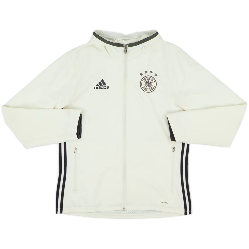 2016-18 Germany adidas Hooded Track Jacket - 6/10 - (M)