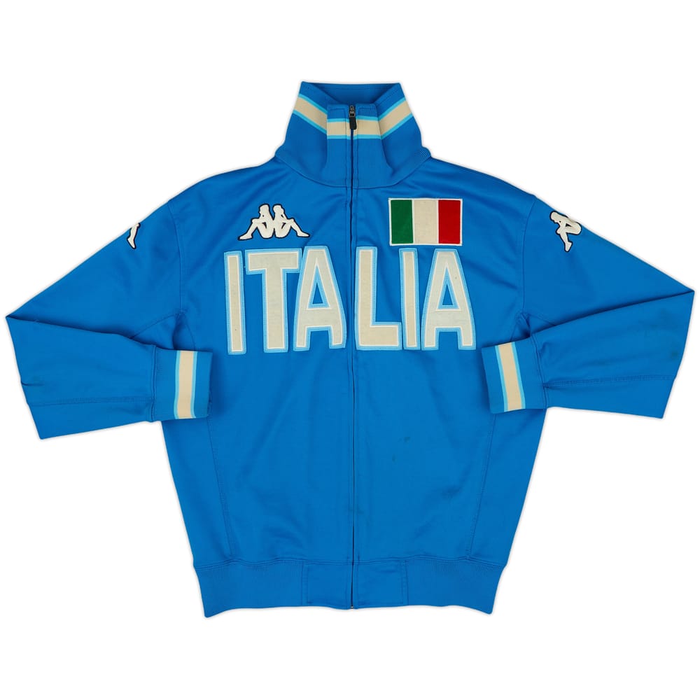 2002 Italy Pre-Match Kappa Track Jacket - 7/10 - (M)