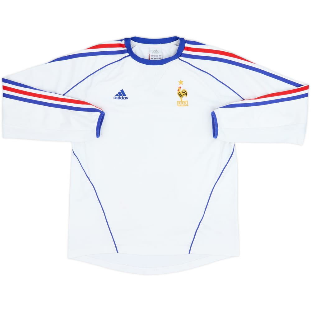 2005-06 France adidas Training L/S Shirt - 8/10 - (Women's M)