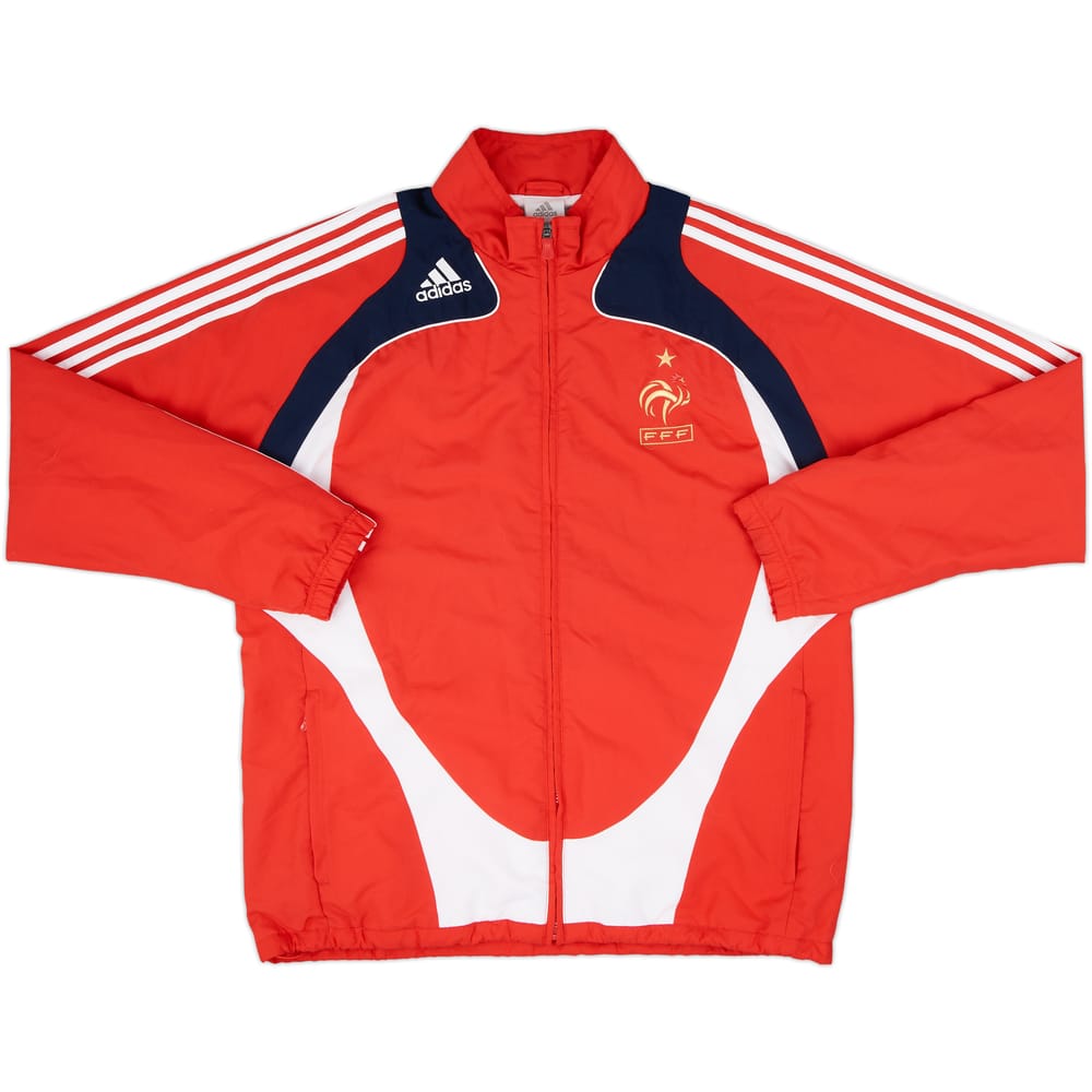 2008-09 France adidas Track Jacket - 8/10 - (L/XL)