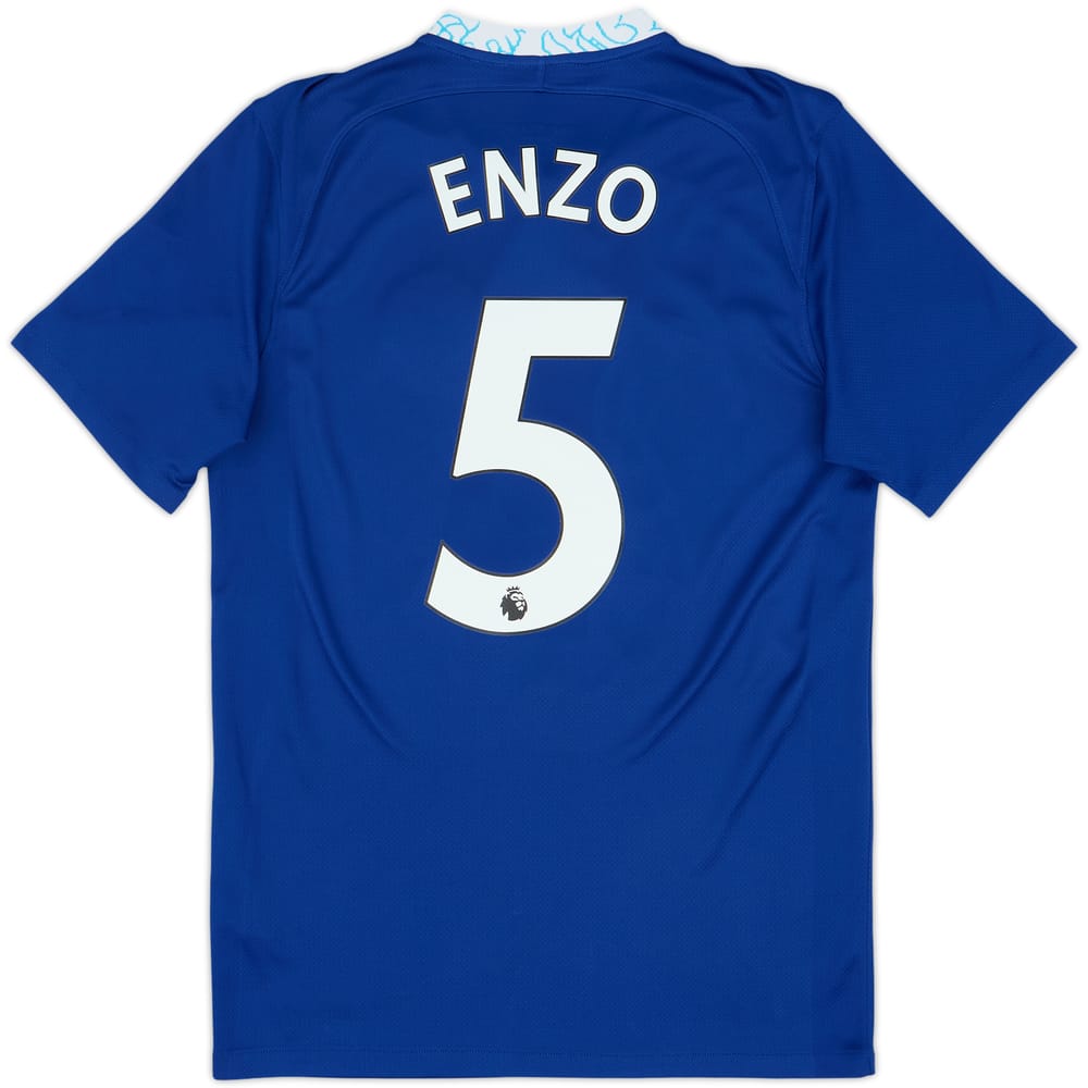 2022-23 Chelsea Home Shirt Enzo #5 - 8/10 - (S)