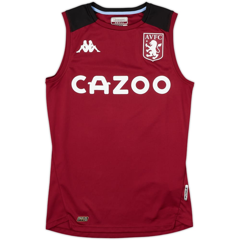 2021-22 Aston Villa Kappa Training Vest - 10/10 - (S)