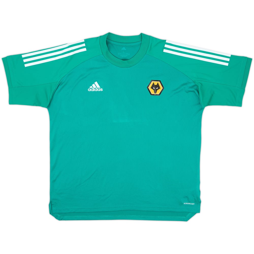 Camiseta adidas de entrenamiento de los Wolves 2020-21 - 7/10 - (L)