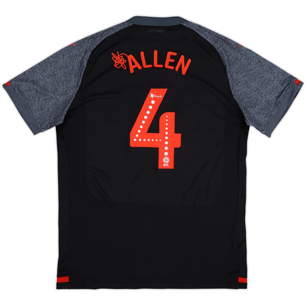 2019-20 Stoke City Away Shirt Allen #4 - 9/10 - (XXL)