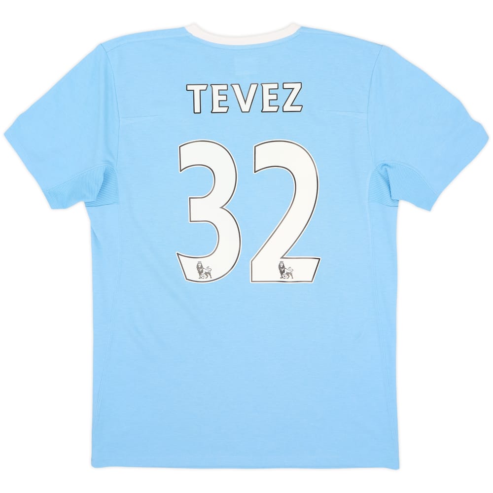 2009-10 Manchester City Home Shirt Tevez #32 - 7/10 - (M)