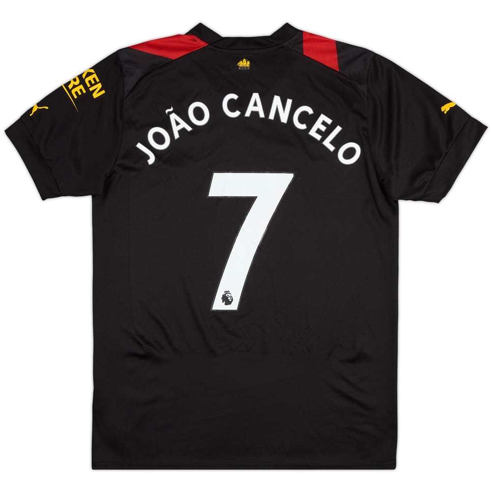 2022-23 Manchester City Away Shirt Joao Cancelo #7 - 8/10 - (M)