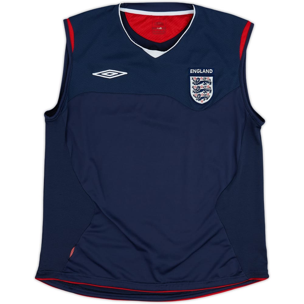 2006-07 England Umbro Training Vest - 8/10 - (L)