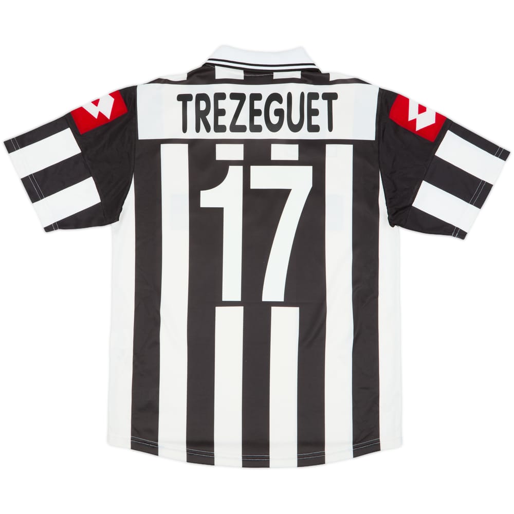 2001-02 Juventus Home Shirt Trezeguet #17 - 9/10 - (M)