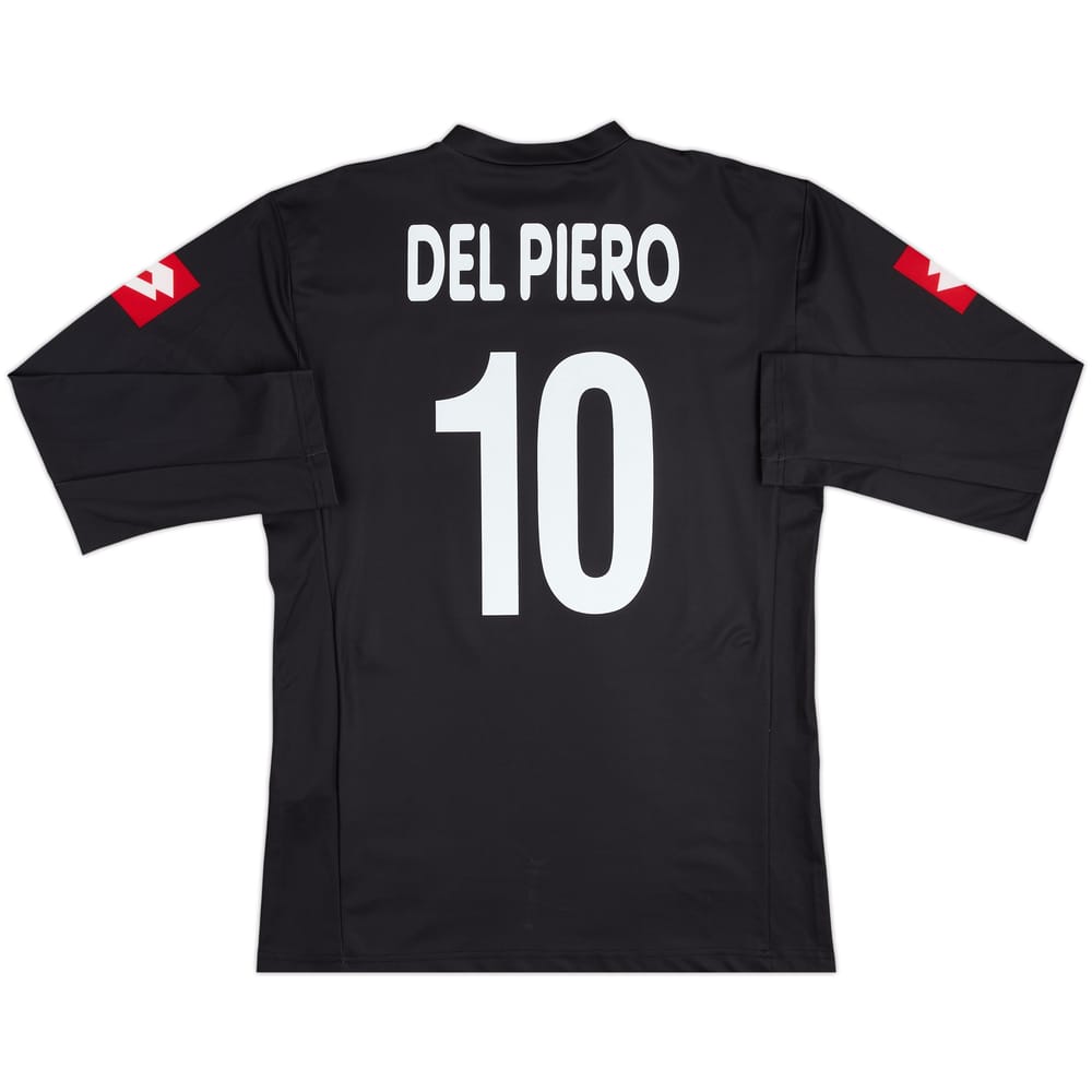 2001-02 Juventus Away L/S Shirt Del Piero #10 - 8/10 - (XL)