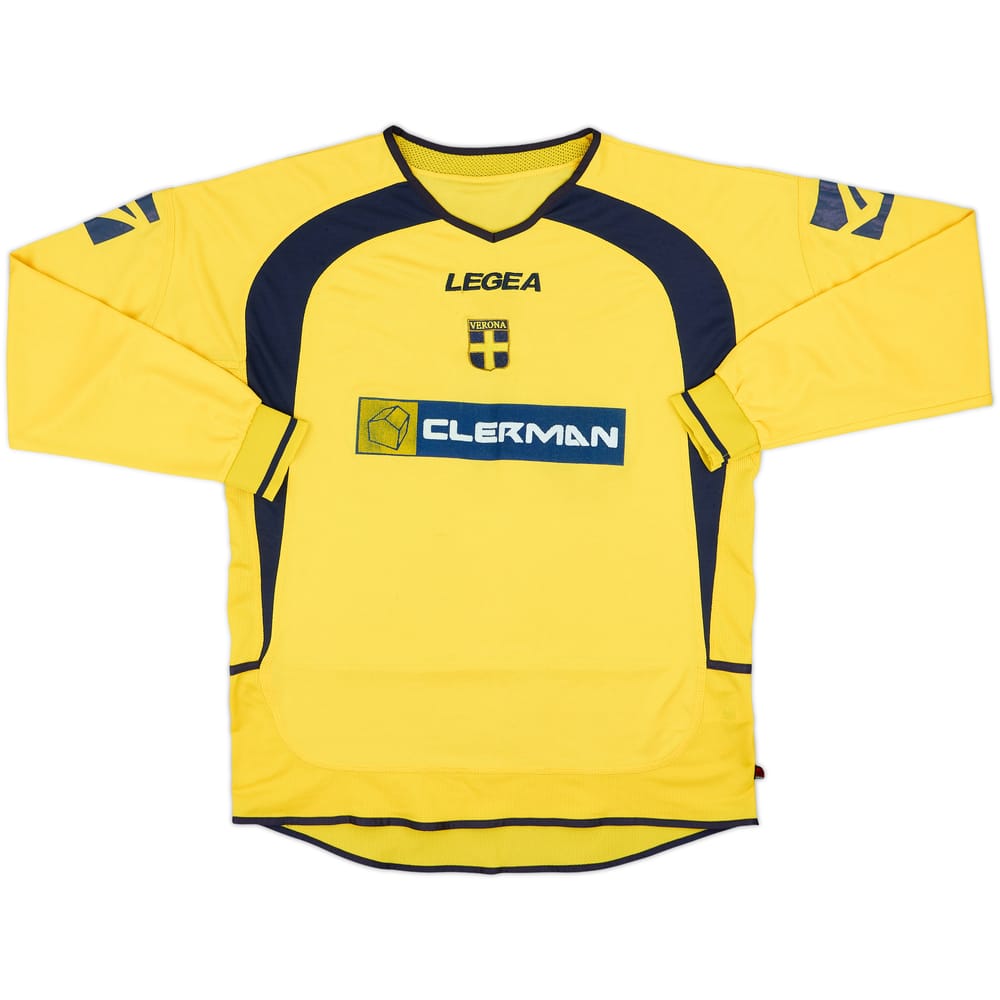 2004-05 Hellas Verona Training L/S Shirt - 5/10 - (XL)