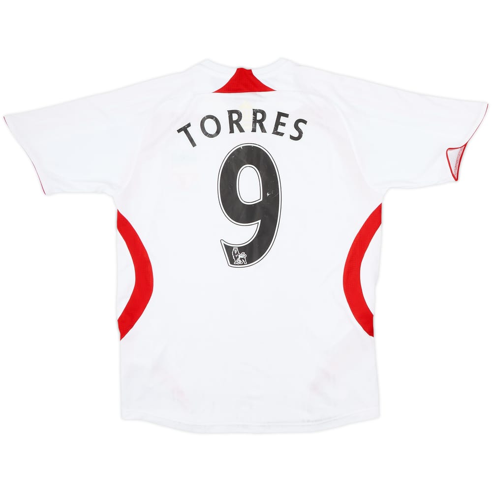 2007-08 Liverpool Away Shirt Torres #9 - 5/10 - (L.Boys)