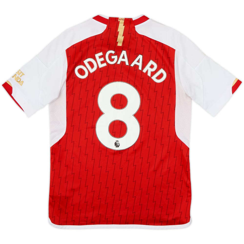 2023-24 Arsenal Home Shirt Odegaard #8 - 5/10 - (XL.Boys)