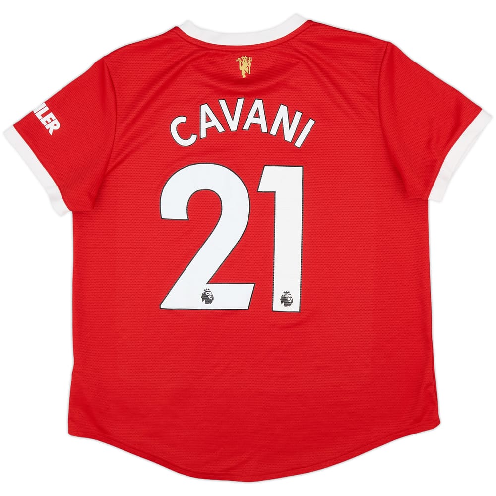 2021-22 Manchester United Home Shirt Cavani #21 - 8/10 - (Women's XL)