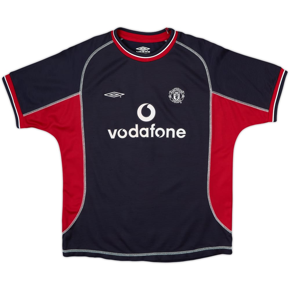 2000-01 Manchester United Tercera Camiseta - 8/10 - (L.Niños)