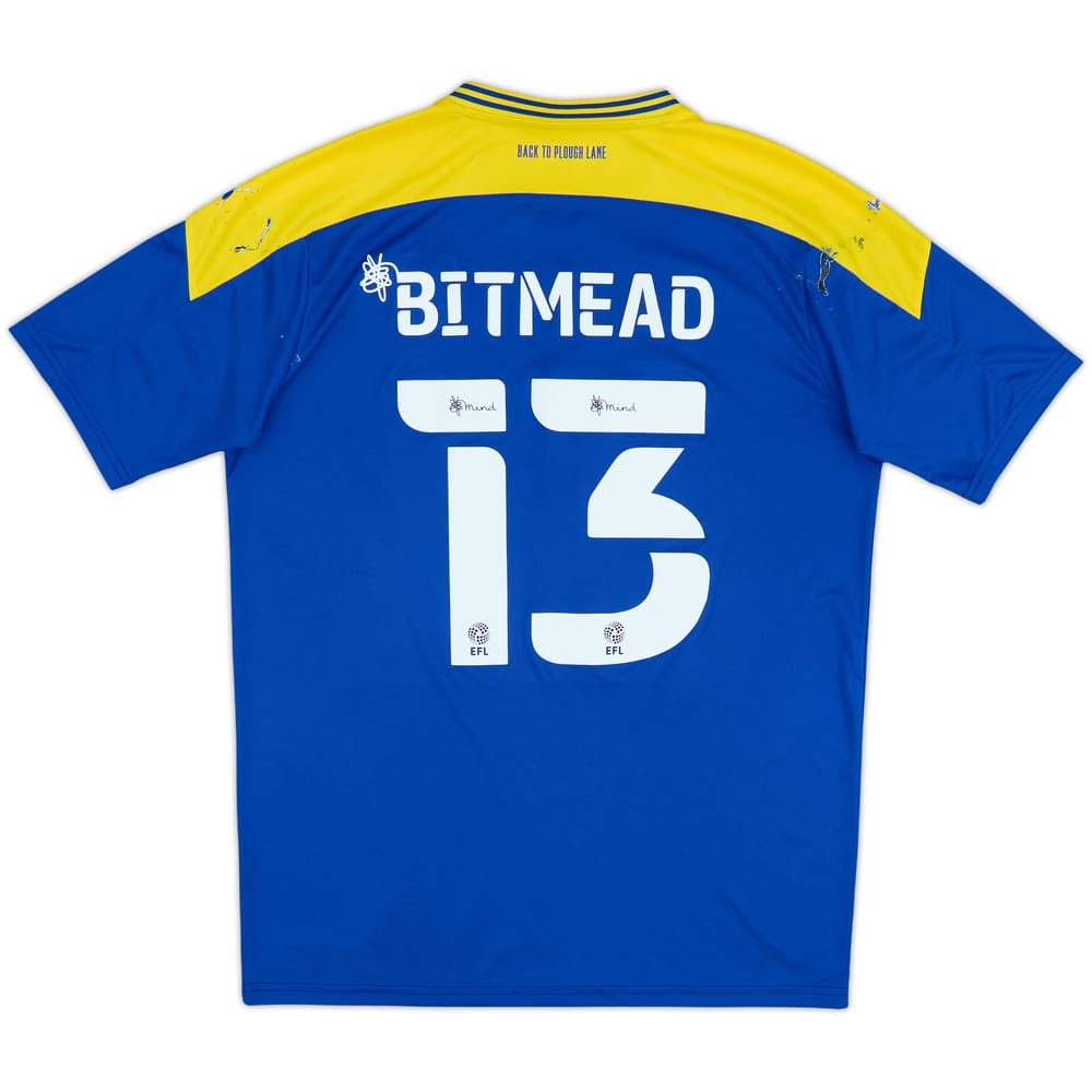2020-22 Wimbledon Home Shirt Bitmead #13 - 4/10 - (L)