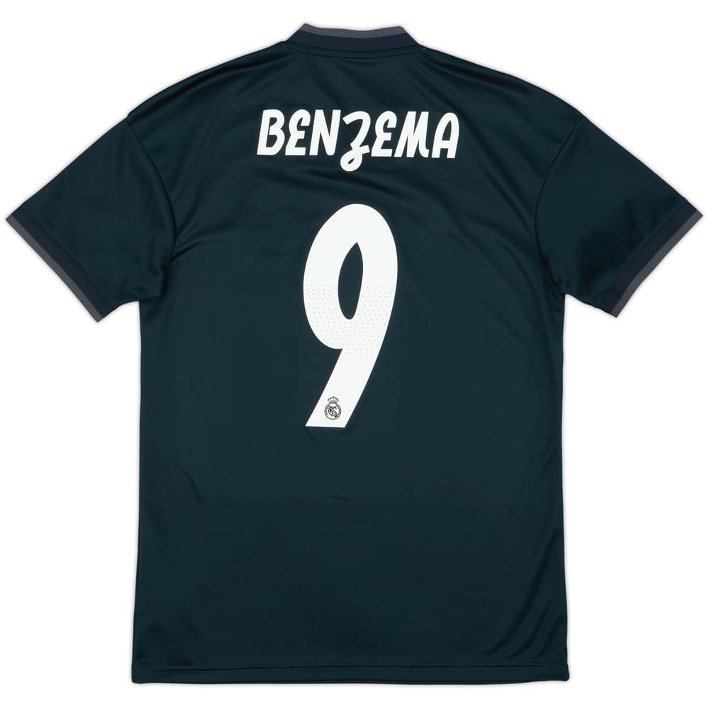 Camiseta de visitante del Real Madrid 2018-19 Benzema #9