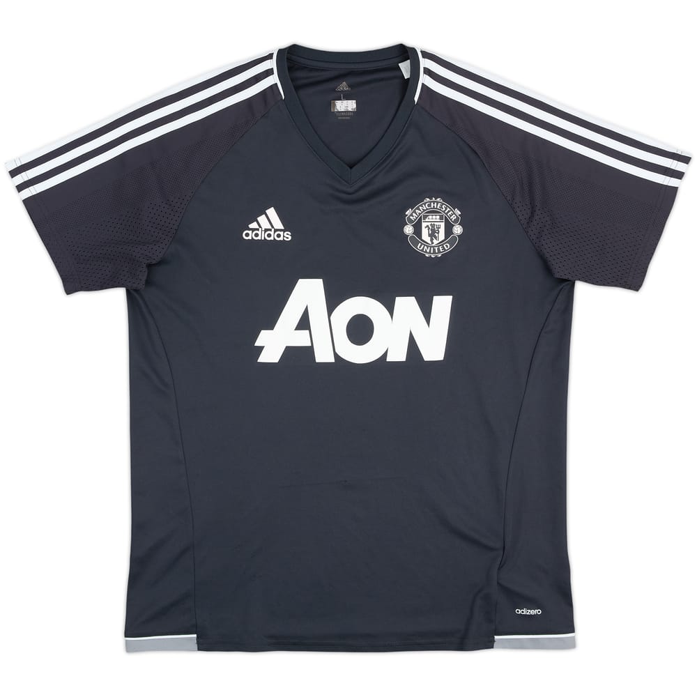 2017-18 Manchester United adizero Training Shirt - 8/10 - (L)